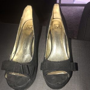 Material Girl Platform Shoes-rarely worn